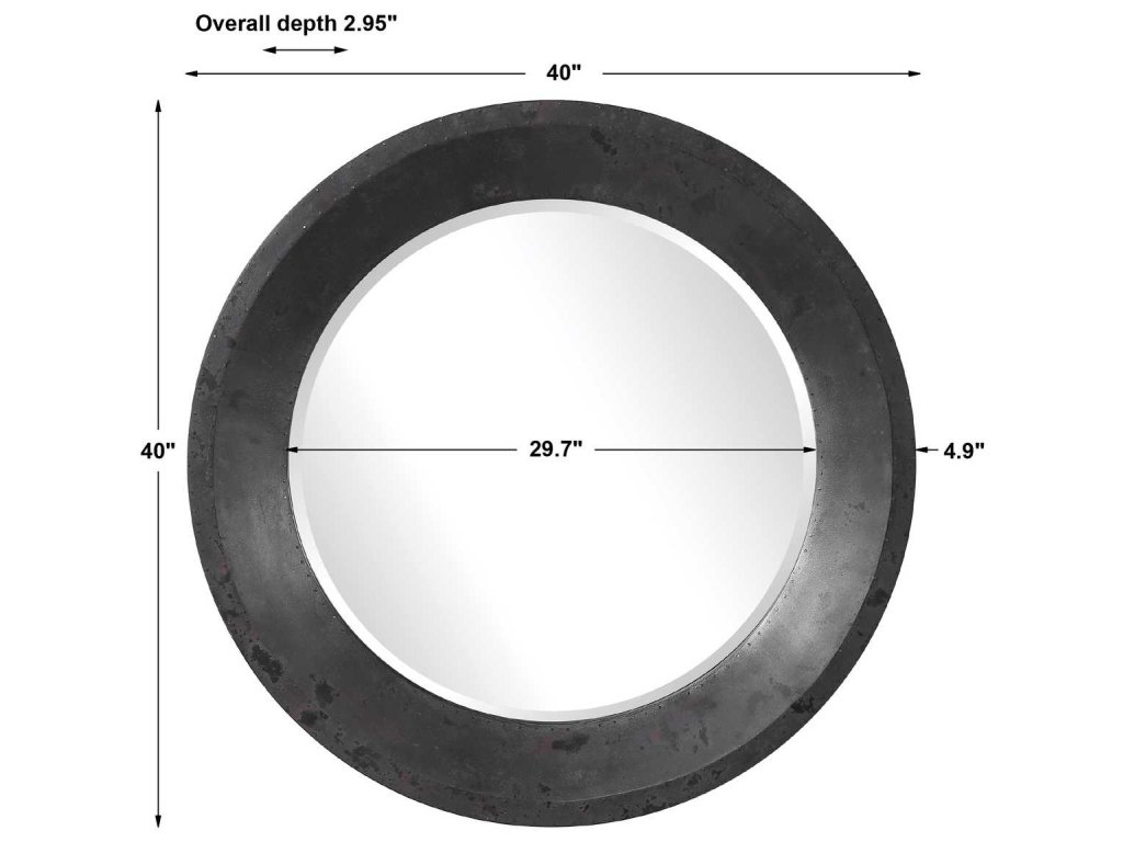 Frazier Round Mirror - image 5