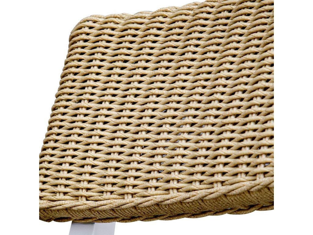 Calbas Outdoor Bar Stool, White - image 8