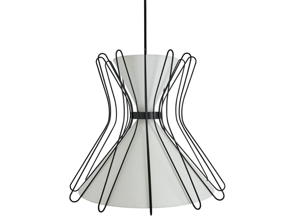 Boomerang, 4 Lt Pendant - Black Grande - image 2