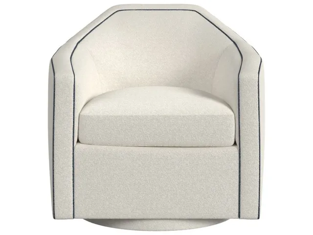 Repartee Swivel Chair - Field Snow/Lux Peacock