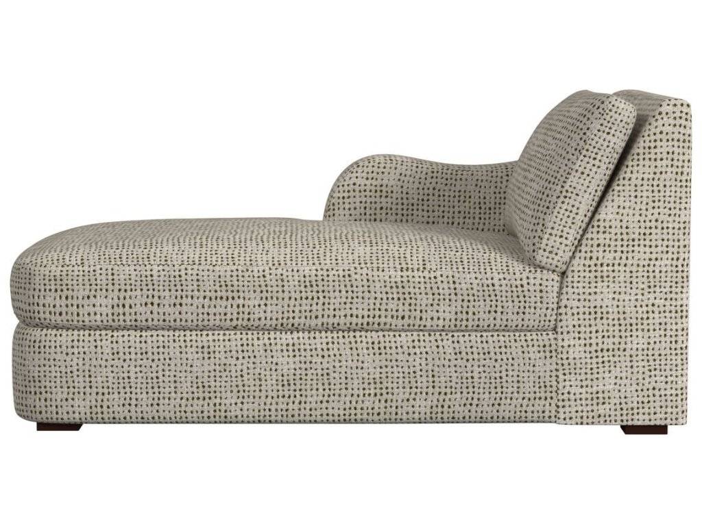 Big Wave Chaise, Left Arm Facing - Dashing Olive - image 3