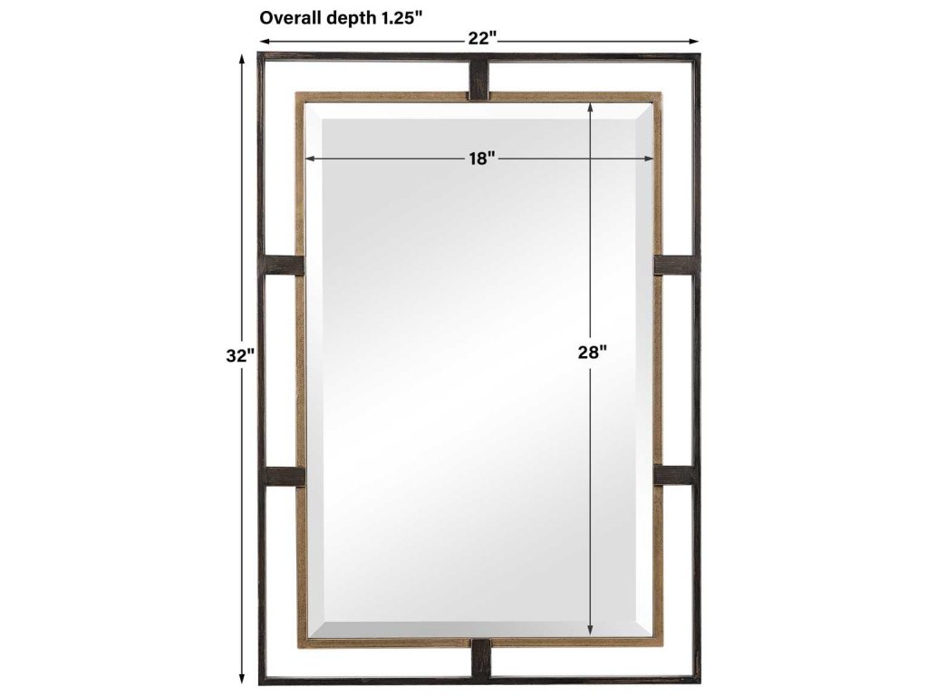 Carrizo Rectangle Mirror - image 5