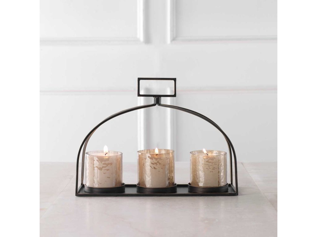 Riad, Triple Candleholder - image 1