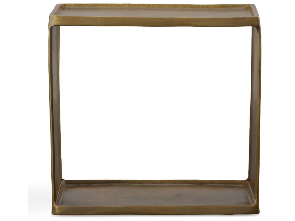 Derwent Side Table, Antique Brass - main image