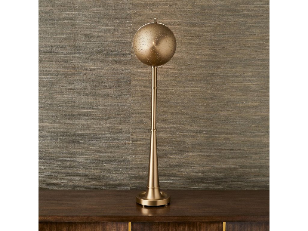Headlight Table Lamp - Brass - image 1