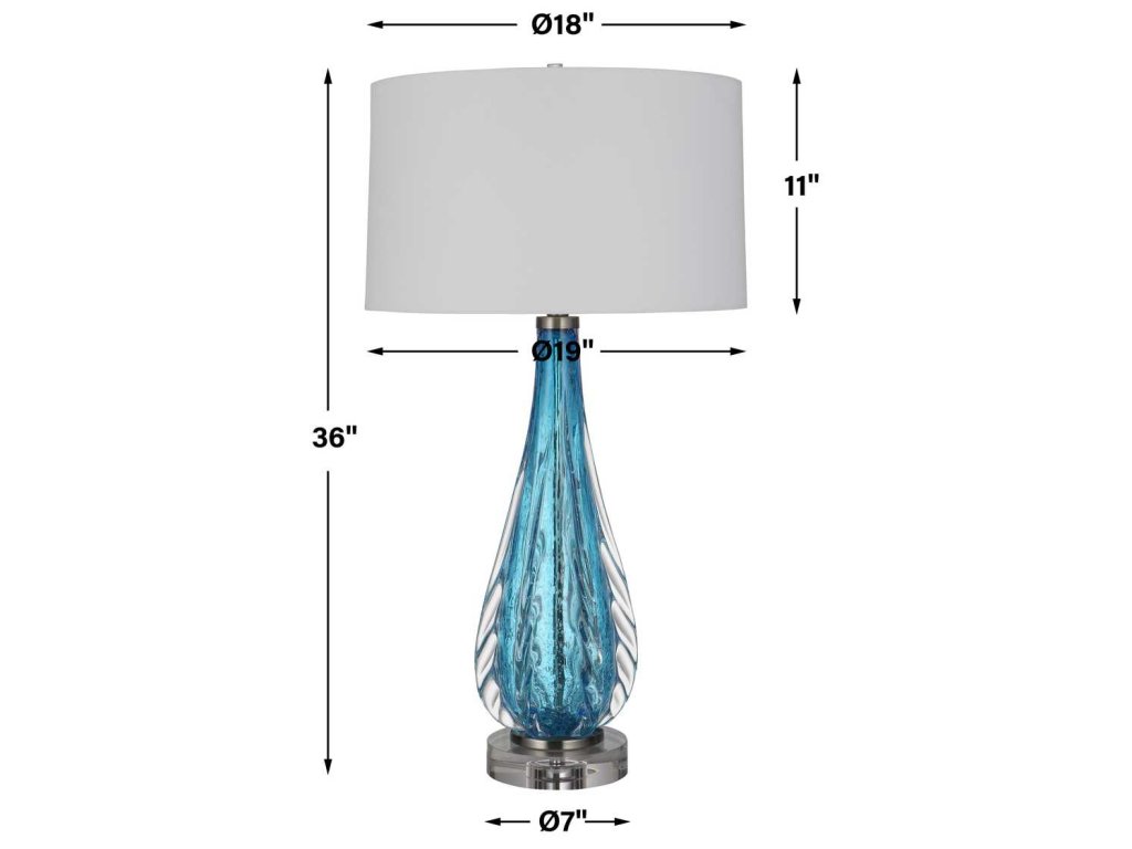 Venezia Table Lamp - Blue - image 7