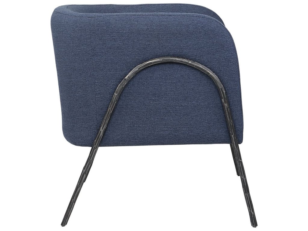 Jacobsen Accent Chair, Denim - image 2