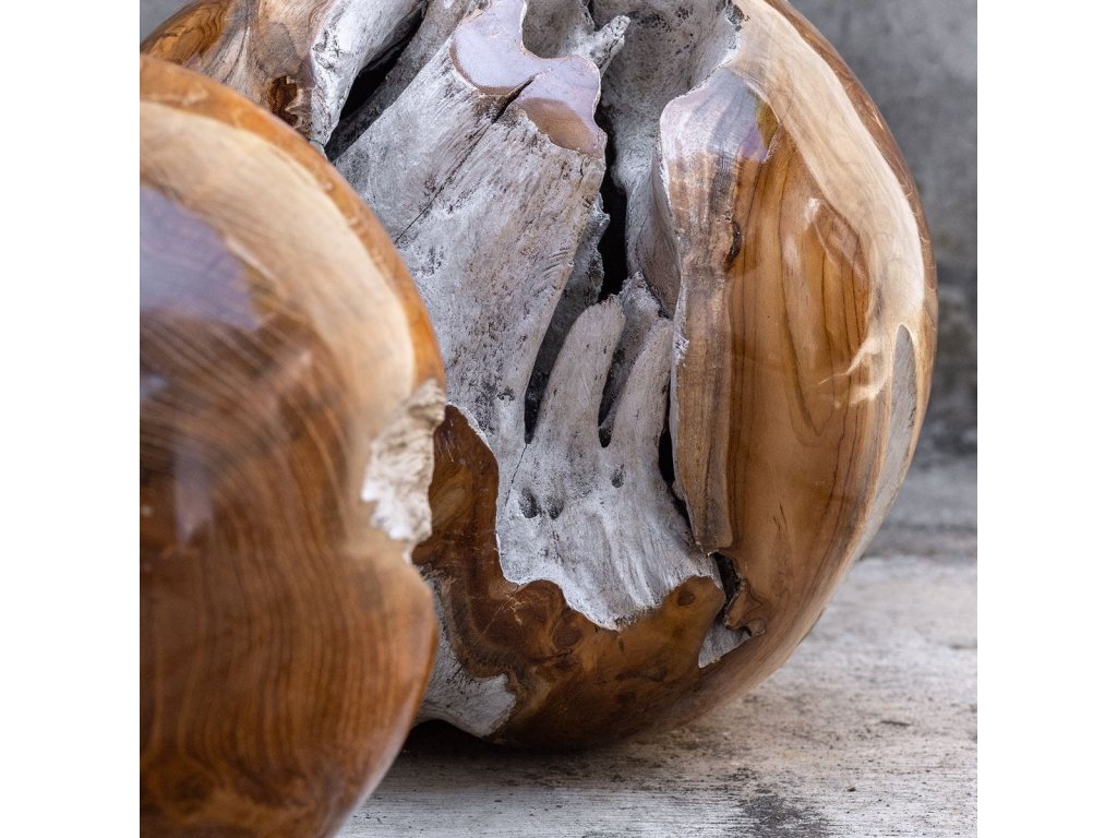 Teak Rounds, S/2 - image 2