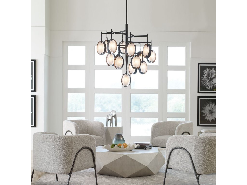 Maxin, 15 Lt Large Chandelier - image 1