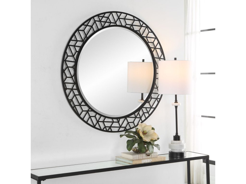 Mosaic Round Mirror - image 4