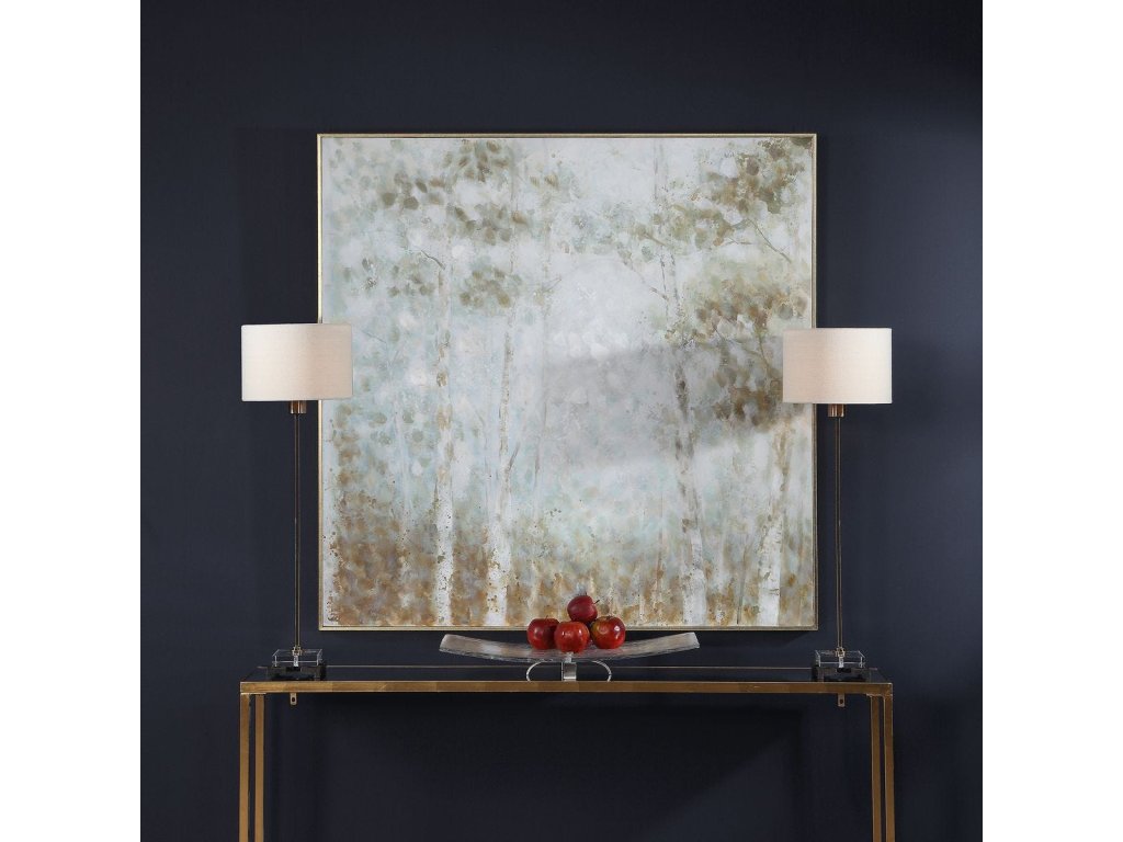 Cotton Woods Hand Painted Canvas - image 1