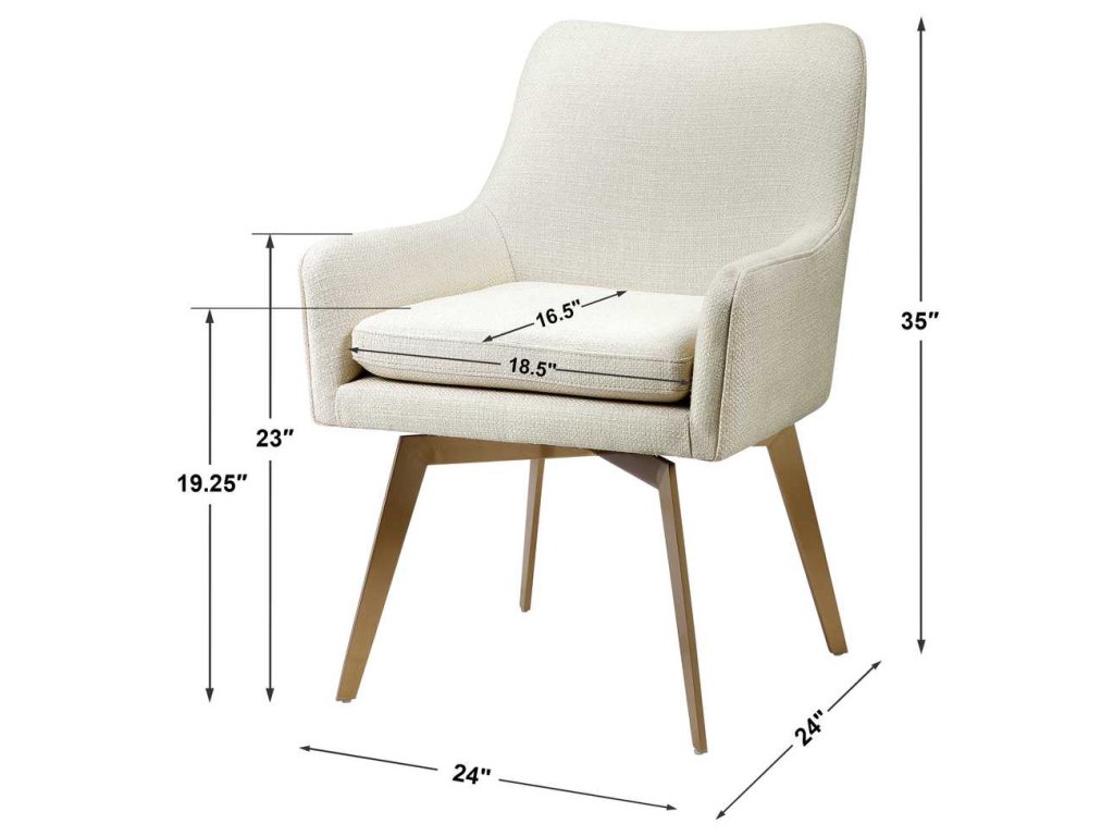 Let'S Twist Dining Chair - Ivory - image 10