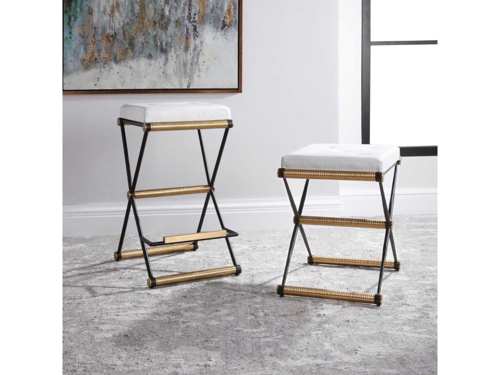 X Marks The Spot Counter Stool - image 5