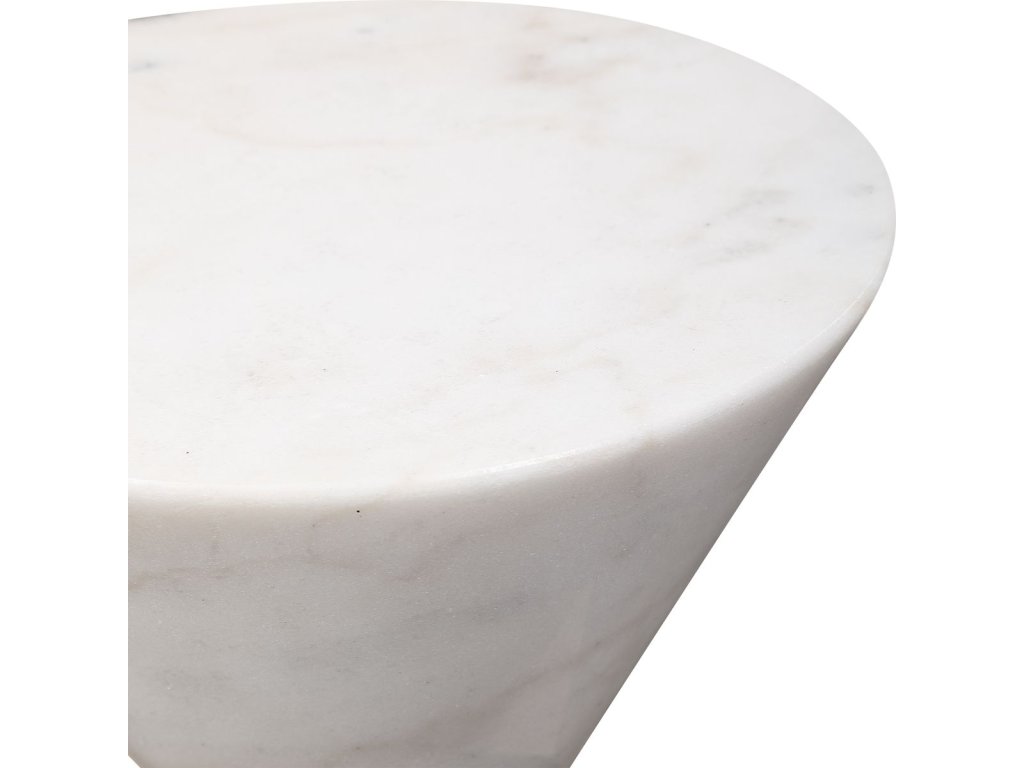 Top Hat Drink Table, White - image 2