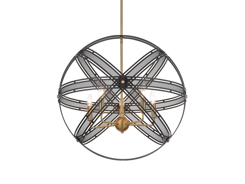 Spherical, 5 Lt Pendant - image 3