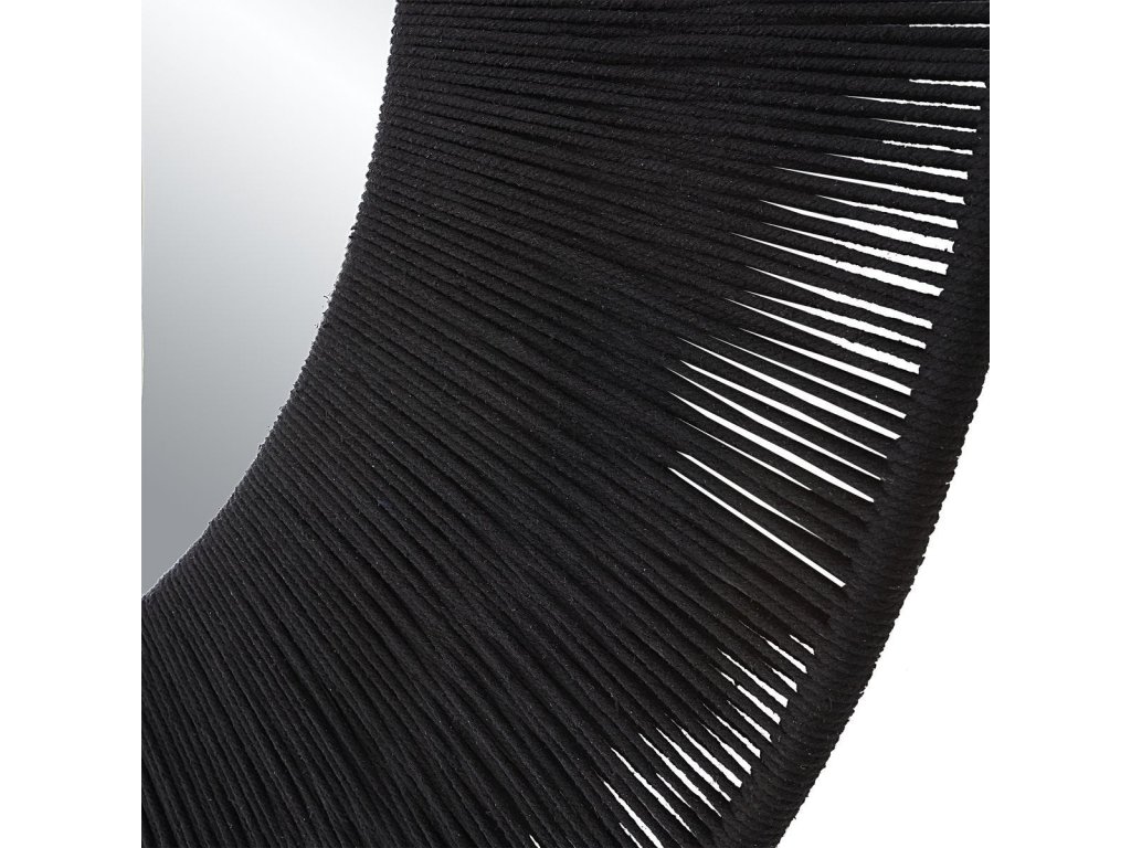 Sailor'S Knot Round Mirror, Black - image 3