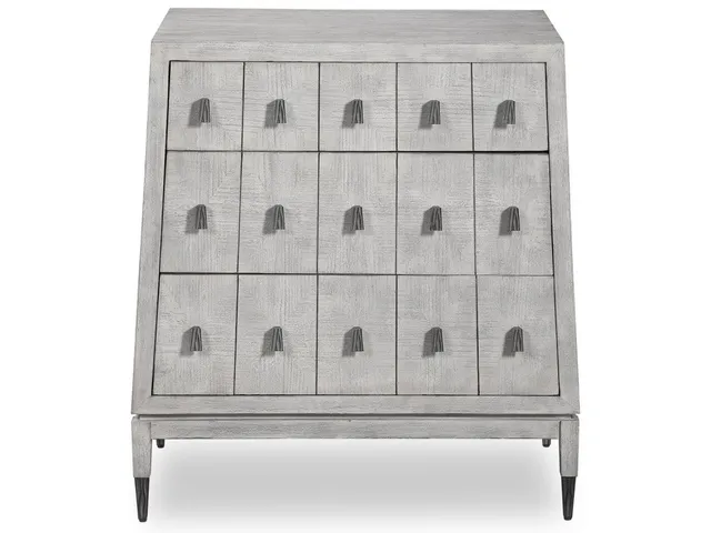 Pyramid Chest - Scrubbed Elm