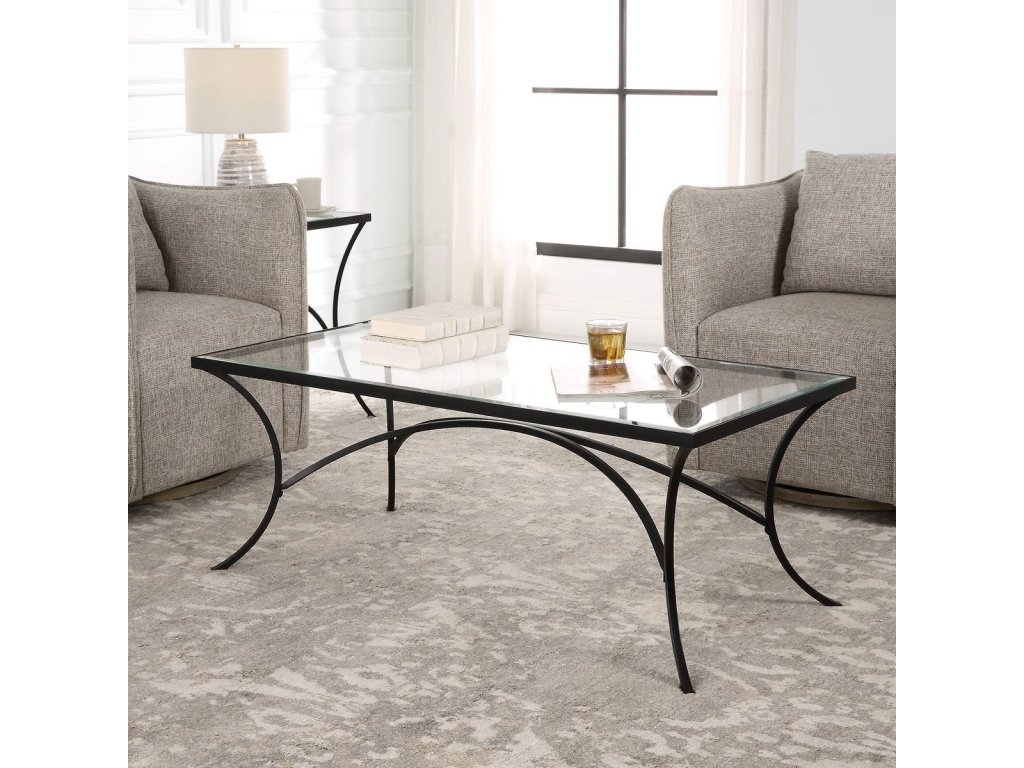 Alayna Coffee Table, Black - image 4