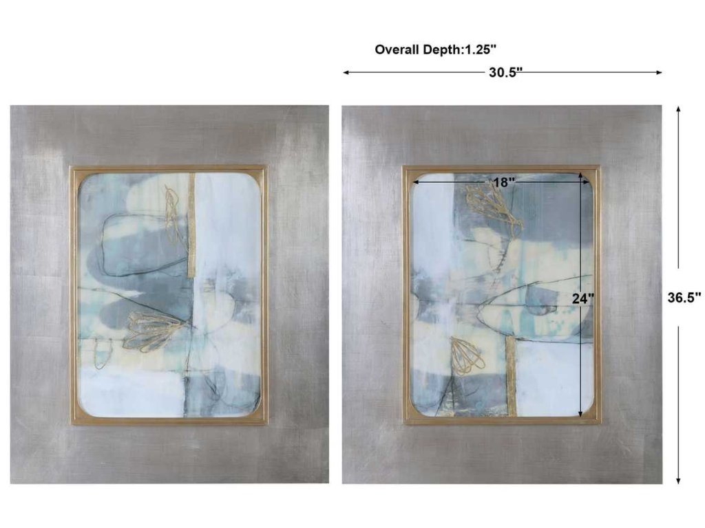 Gilded Whimsy Framed Prints, S/2 - image 6