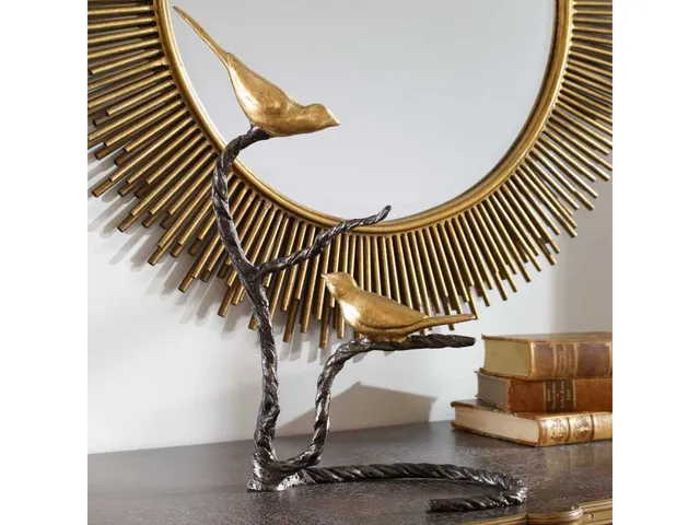 Birds On A Limb Sculpture - Alternative View