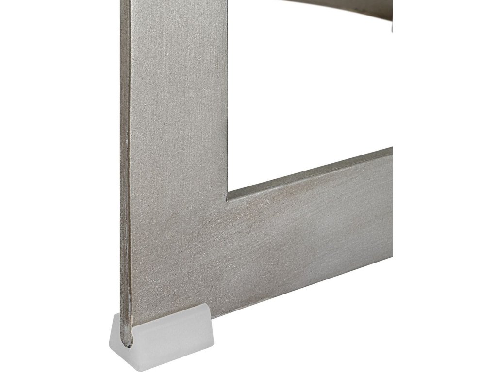 Ivanna Counter Stool, Silver - White - image 6
