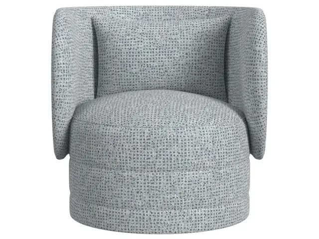 Sanctuary Swivel Chair - Dashing Blue