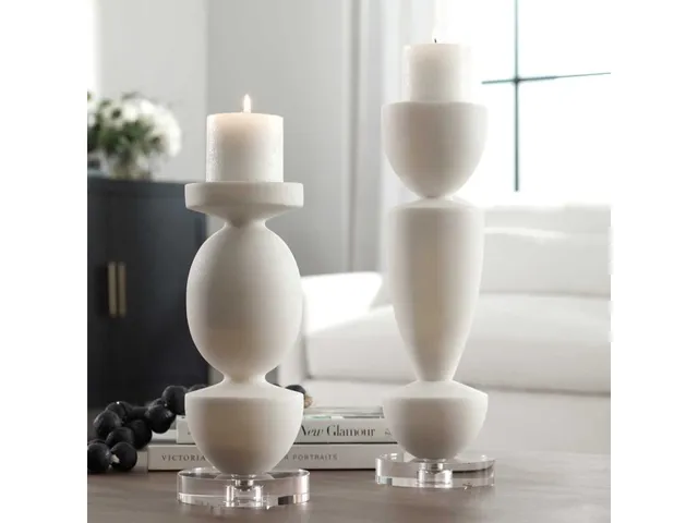 Lido Candleholders, S/2 - Alternative View