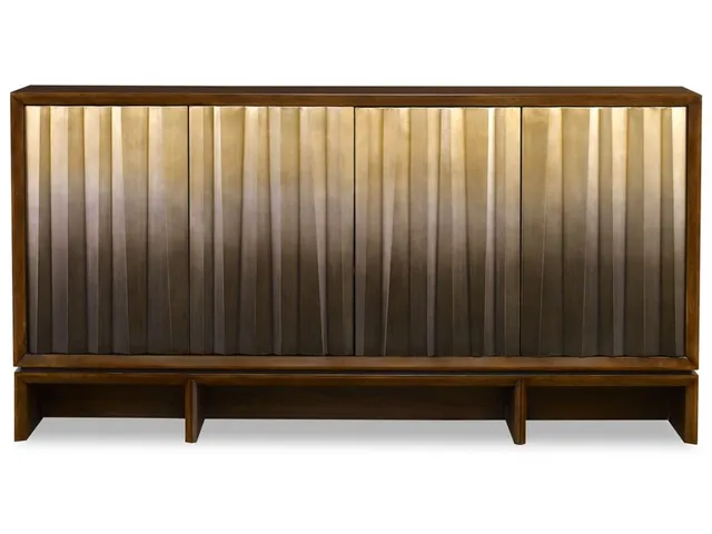 Ombre Luster Console Table