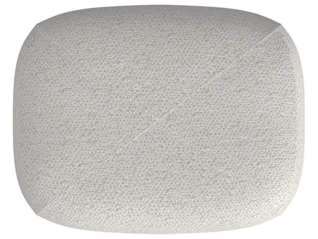 A Leg Up Ottoman - Cuddly Cream - image 3