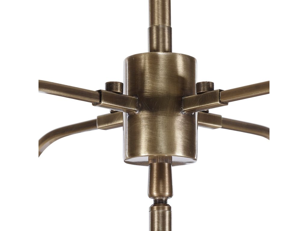 Leather Classic, 4 Lt Pendant - Black - image 4