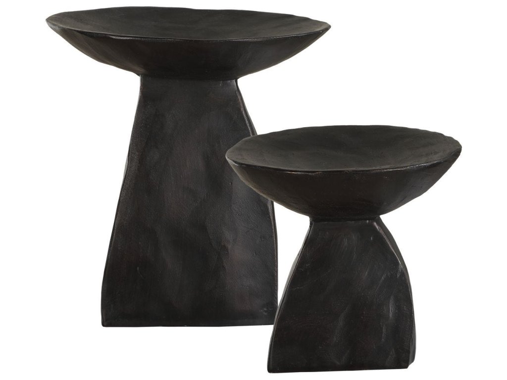 Shadow Pedestal Bowls, S/2 - image 3