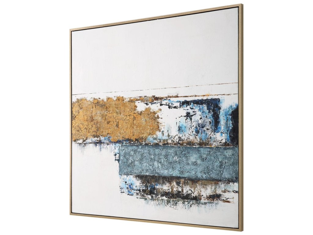Stacked Against Hand Painted Canvas - image 2