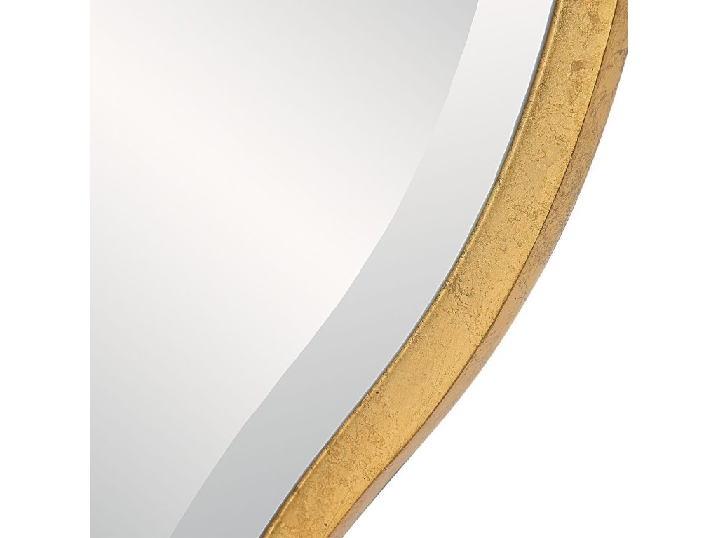 Aneta Large Round Mirror, Gold - image 5
