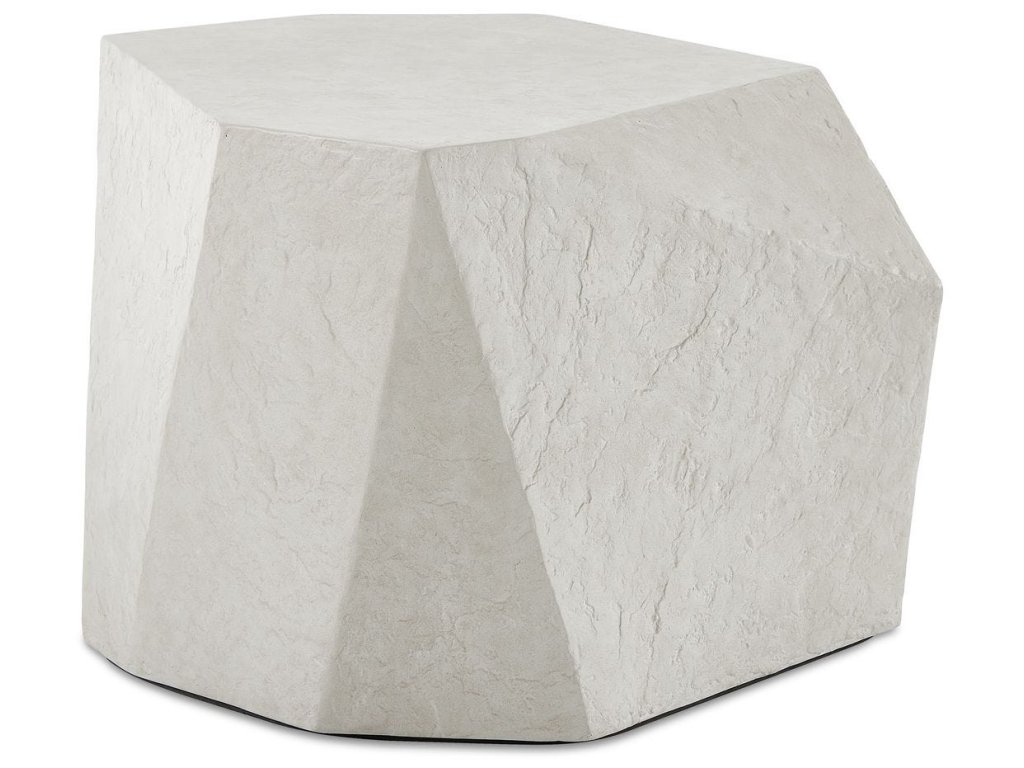 Parra Outdoor Side Table, Limestone - main image