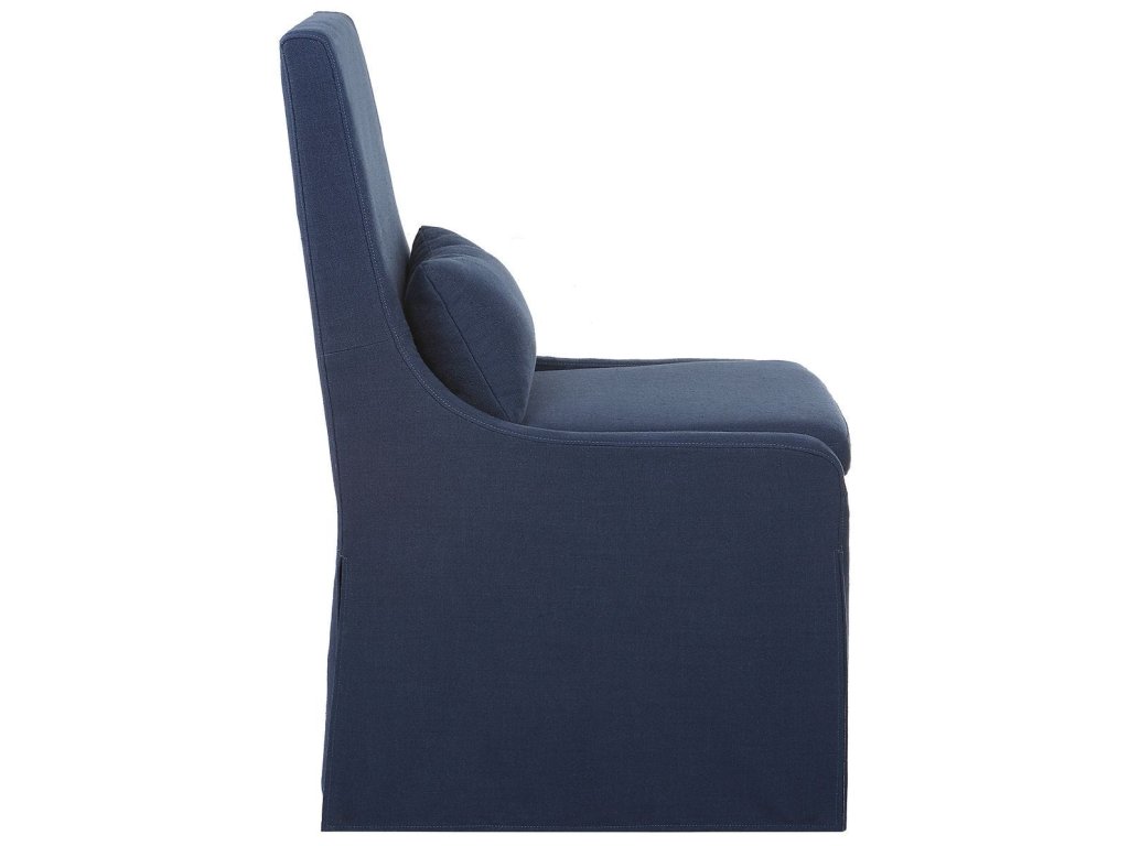 Coley Armless Chair, Denim - image 3
