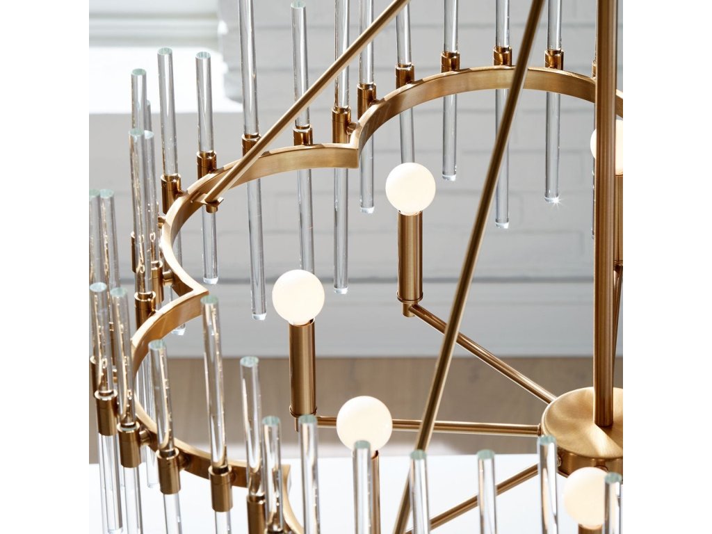 Crystal Stick, 8 Lt Chandelier - image 3