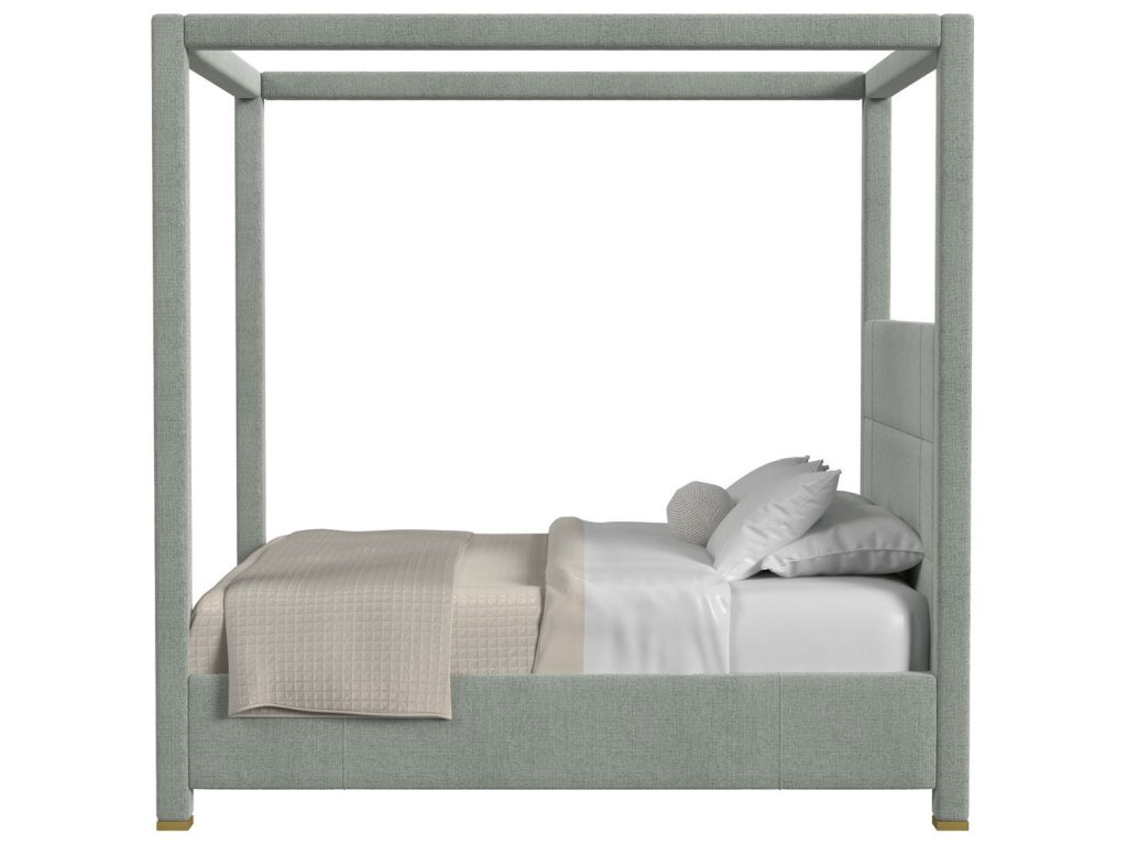 Hibernate Canopy Bed, King - Criss Cross Sea Salt, 2 Cartons - image 2