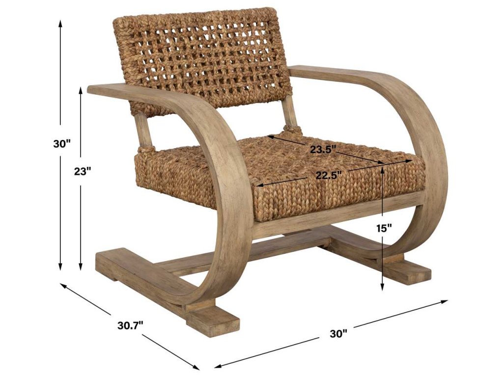Rehema Accent Chair, Driftwood - image 4