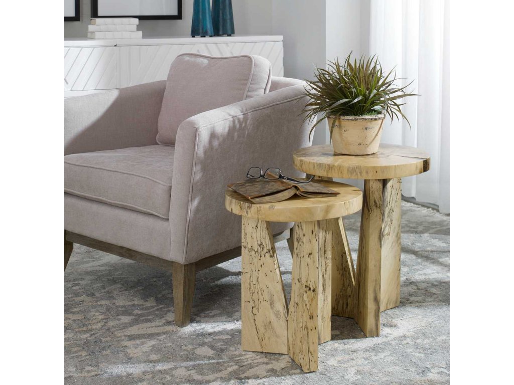 Nadette Nesting Tables, Natural, S/2 - image 7