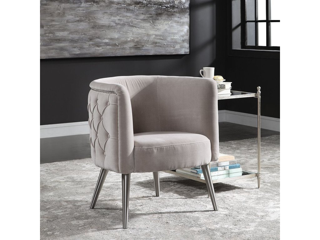 Haider Accent Chair, Champagne - image 1
