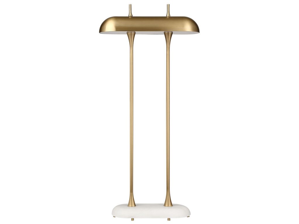 Papyrus Buffet Lamp - White Marble - image 3