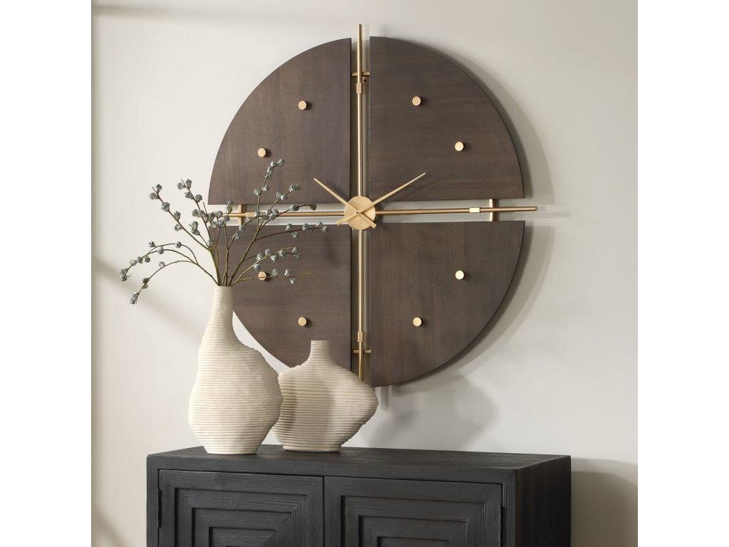 Walnut Elegance, Clock - image 2