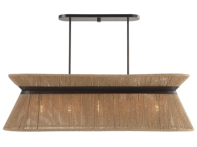 Highly Strung, 5 Lt Linear Pendant - Natural