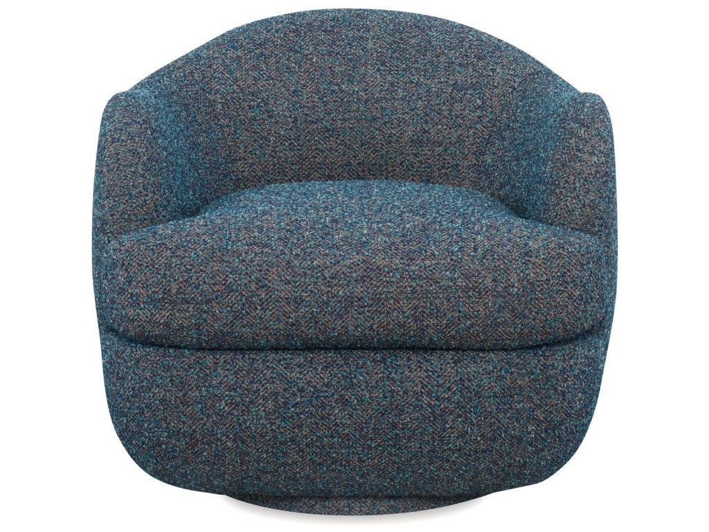 Scoop Swivel Chair - Tweedy Bird Jewel - main image