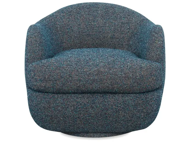 Scoop Swivel Chair - Tweedy Bird Jewel