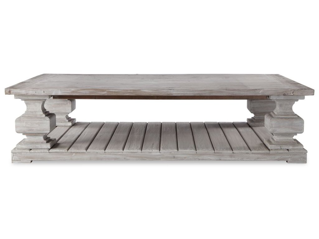 Baldrick Coffee Table, White - main image