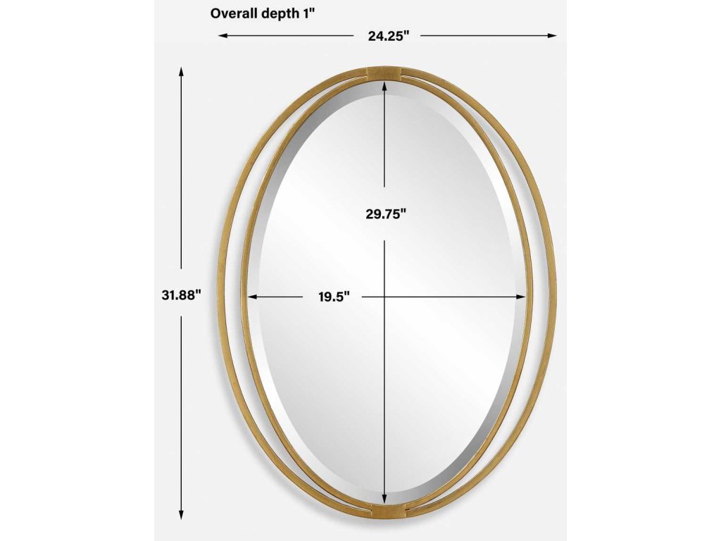 Rhodes Oval Mirror - image 7
