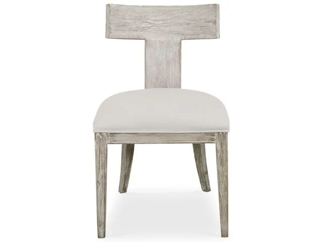 Idris Armless Chair, White, 2 Per Box, Priced Each