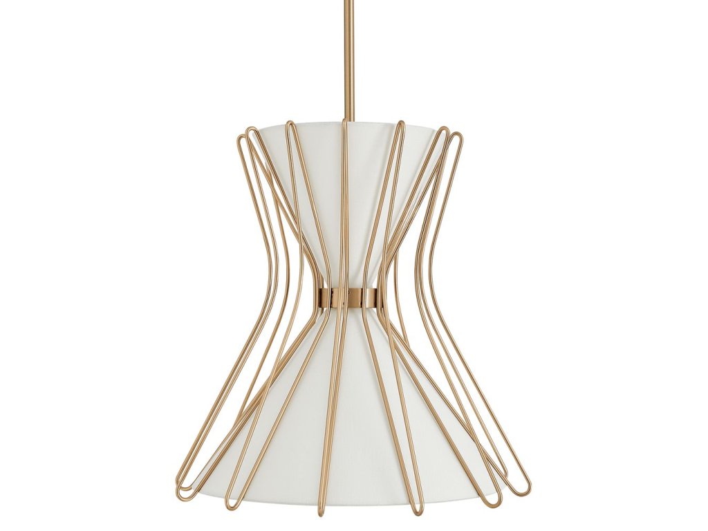 Boomerang, 2 Lt Pendant - Brass Small - image 3