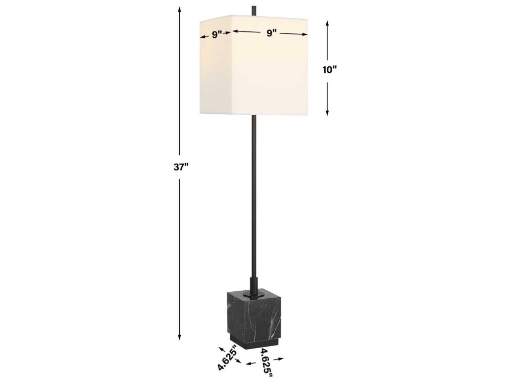 Escort Buffet Lamp, Black - image 7